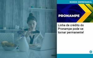 Linha De Credito Do Pronampe Pode Se Tornar Permanente Organização Contábil Lawini - Escritório de Contabilidade em Rondon - Santa Helena Contabilidade